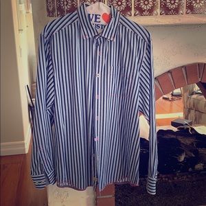 Tommy Bahama striped cotton button down
